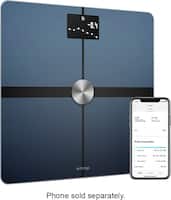 Withings - Body+ Body Composition Smart Wi-Fi Scale - Black - Angle_Zoom