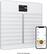 Left. Withings - Body Cardio - Heart Health & Body Composition Wi-Fi Smart Scale - White.