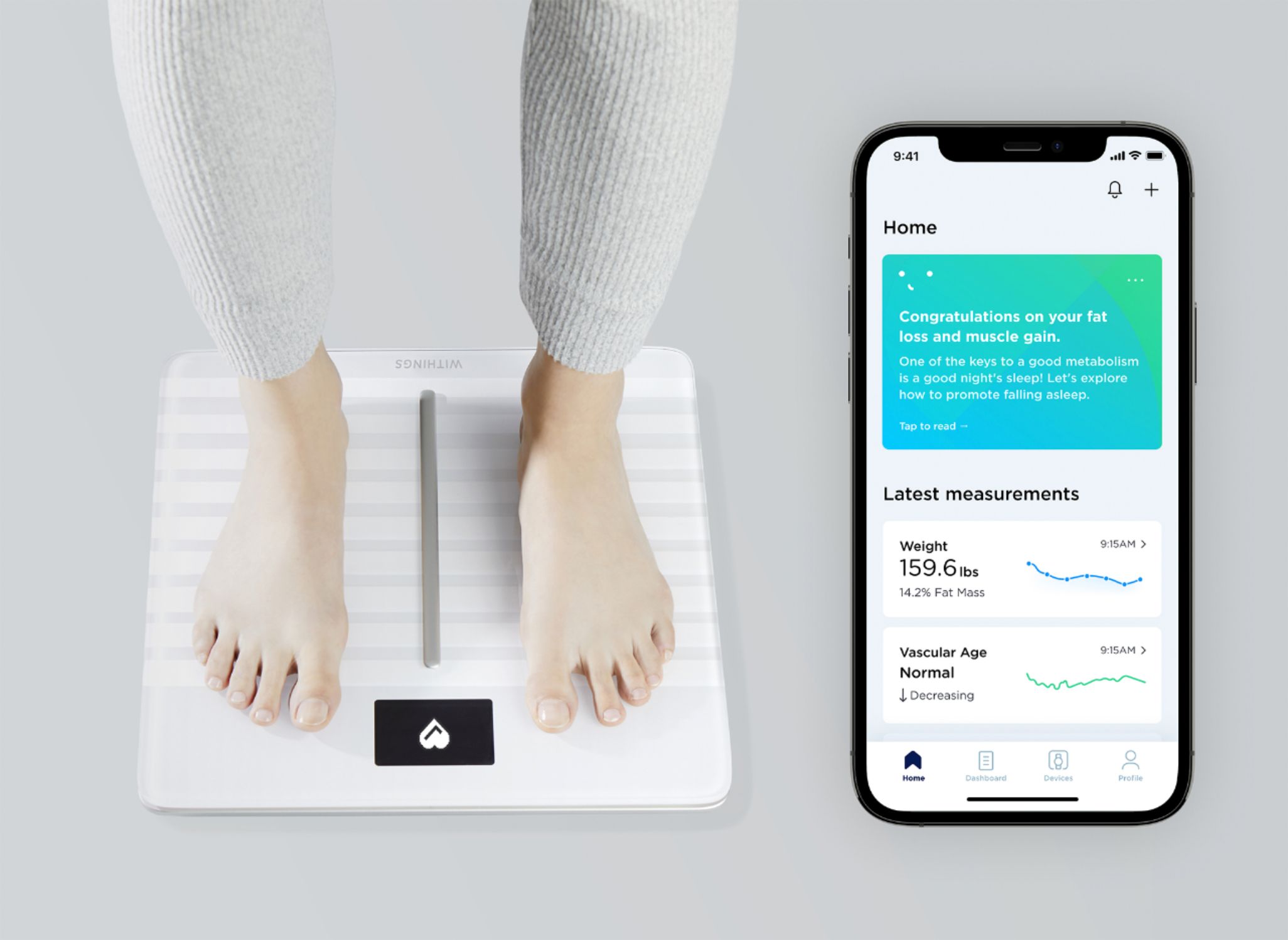  WITHINGS Body Comp - Scale for Body Weight and
