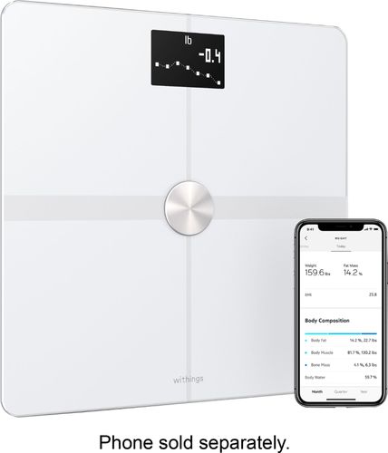 Withings - Body+ Body Composition Smart Wi-Fi Scale - White was $99.0 now $79.0 (20.0% off)