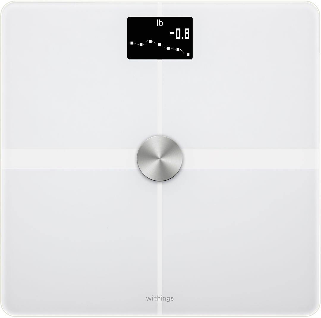 Alt View 11. Withings - Body+ Body Composition Smart Wi-Fi Scale - White.