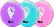 Angle. TrackR - pixel Bluetooth Item Tracker (3-Pack) - Purple,Teal, Pink.