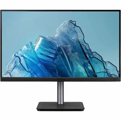 Front. Acer - Acer Vero CB3 CB273U E 27" Class WQHD LED Monitor - 16:9 - Black - 27" Viewable - In-plane Switching (IPS) Technology - Black.
