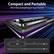 Compact and Portable
All In One, Everything In Your Pocket
13.9cm
3.6cm
15cm
1.18cm