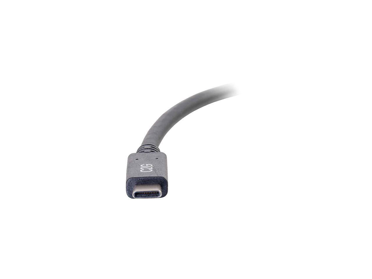 Alt View 1. Cables to Go - C2G 28832 USB 3.0 USB-C to USB-A Cable M/M, Black (USB IF Certified) (6 Feet, 1.82 Meters) - Black.