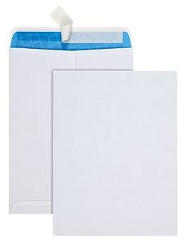 Quality Park - Redi-Strip Catalog Envelope, 9" x 12", 100/Box - White