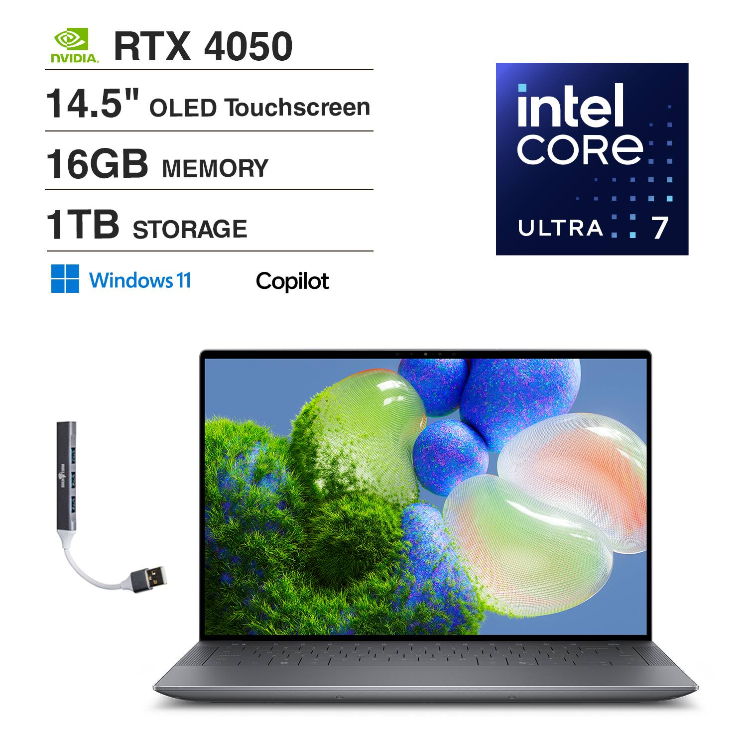 Dell XPS 14 9440 Laptop 14.5 3.2K (Intel Ultra 7 165H, 16GB