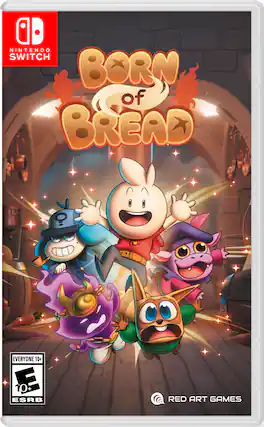 Nintendo Switch Born of Bread Everyone 10+ E 10+ ESRB Red Art Games - E10+ (Everyone 10+)