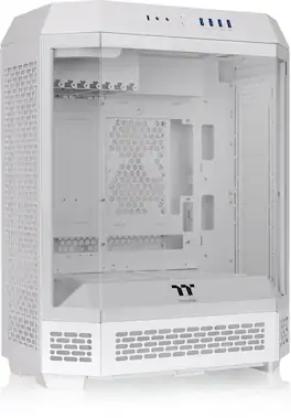 Thermaltake - Tower 600 Mid Tower ATX PC Case - Snow