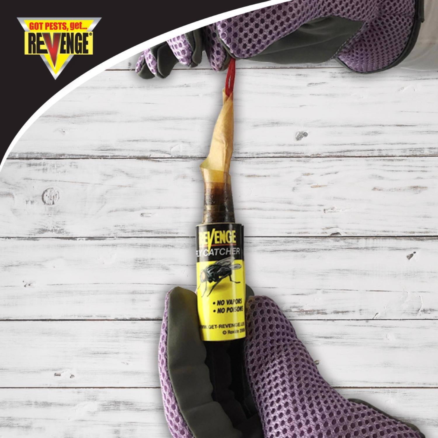 GOT PESTS, get... REVENGE  
CATCHER  
NO VAPORS NO POISON  
GET-REVENGE