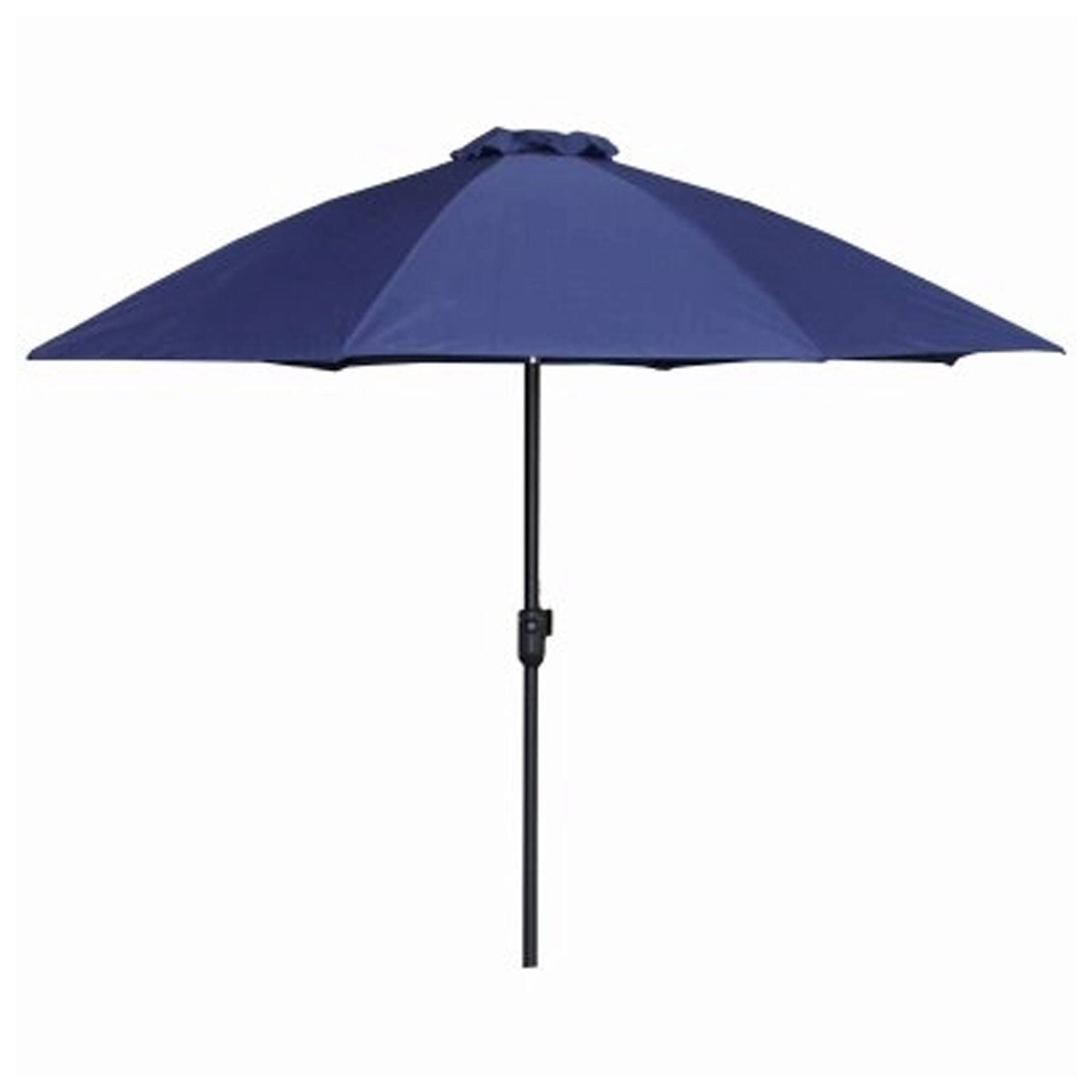 Four Seasons Courtyard - 9 Foot Crank Lift Auto Tilt System Patio Umbrella - Navy price history on PriceWatchPro