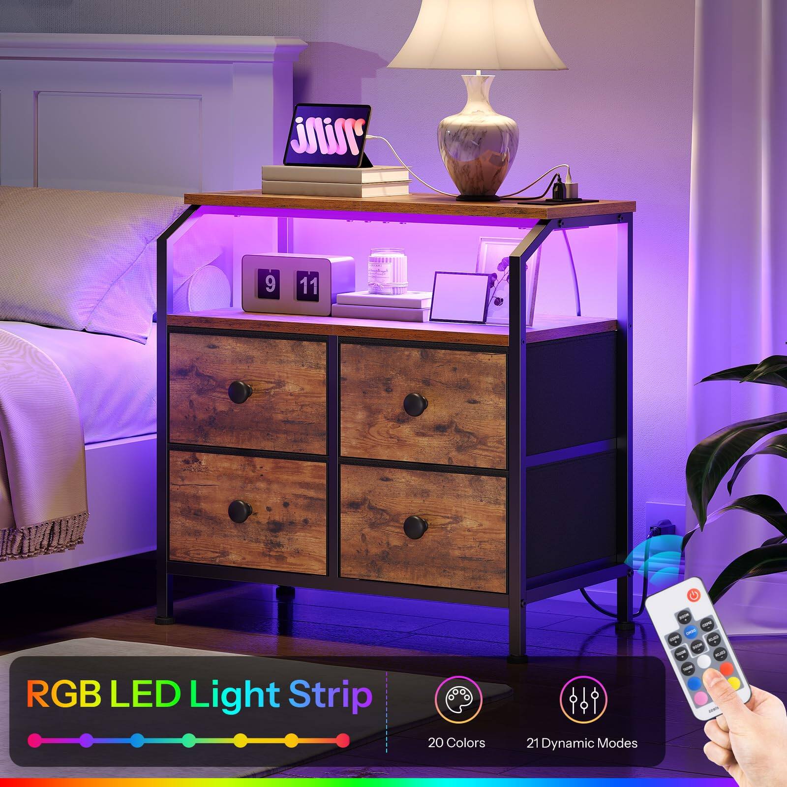 nini 9 11 C RGB LED Light Strip 20 Colors 21 Dynamic Modes

RGB LED Light Strip

20 Colors

21 Dynamic Modes