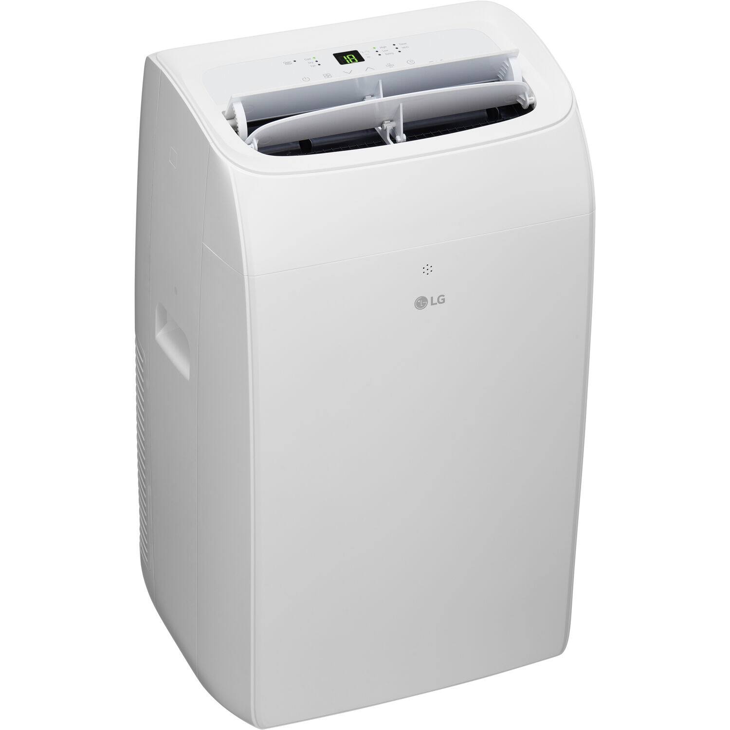Alt View 13. LG - 450 Sq. Ft. Smart Portable Air Conditioner 10,200 BTU - White.