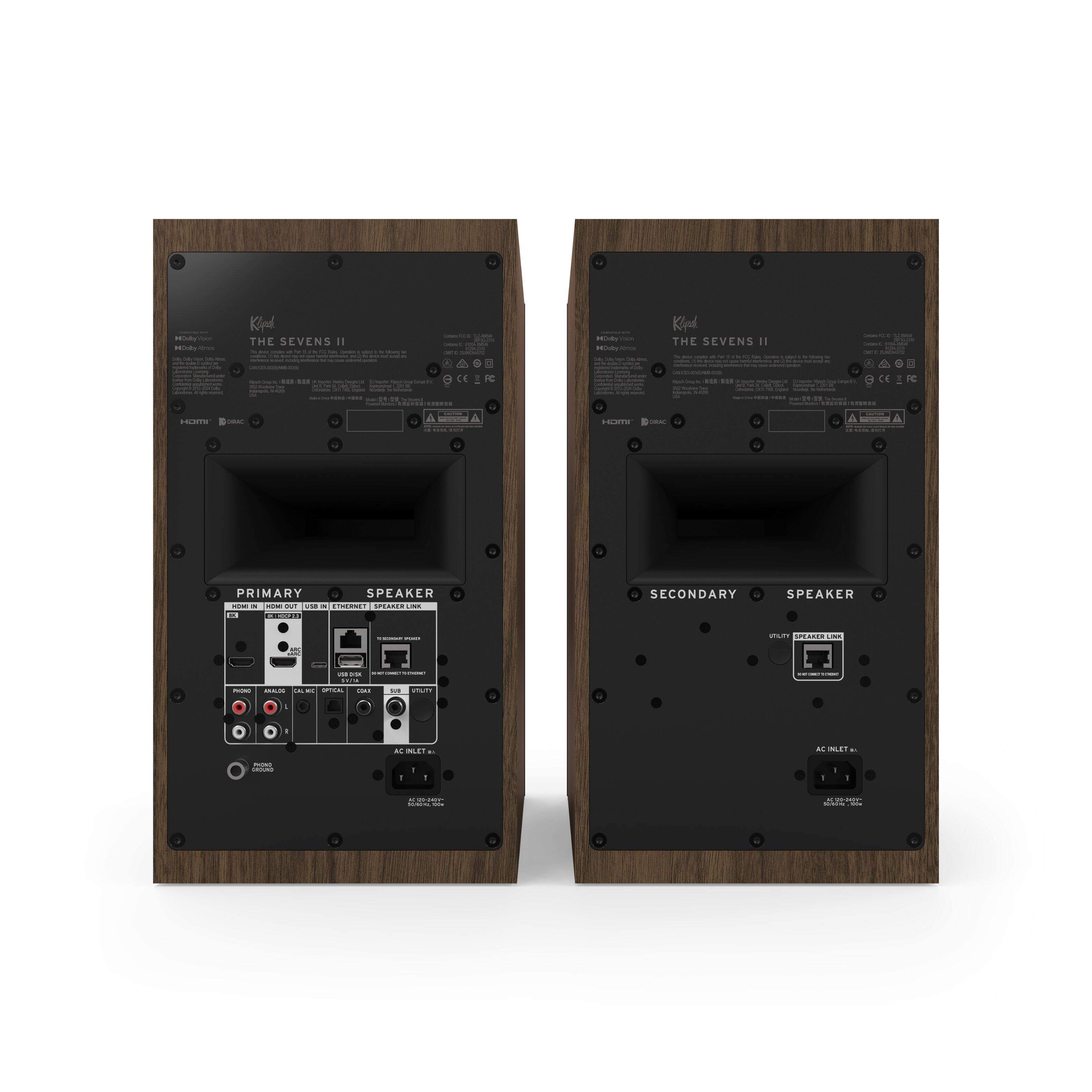 - Kloud THE SEVENS II
- PRIMARY SPEAKER
- SECONDARY SPEAKER