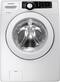 Samsung - 3.6 Cu. Ft. 8-Cycle High-Efficiency Front-Loading Washer - White-Front_Standard