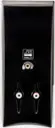 Back. MartinLogan - Motion 3-1/2" 50-Watt Passive 2-Way Bookshelf Speaker (Each) - Gloss black.