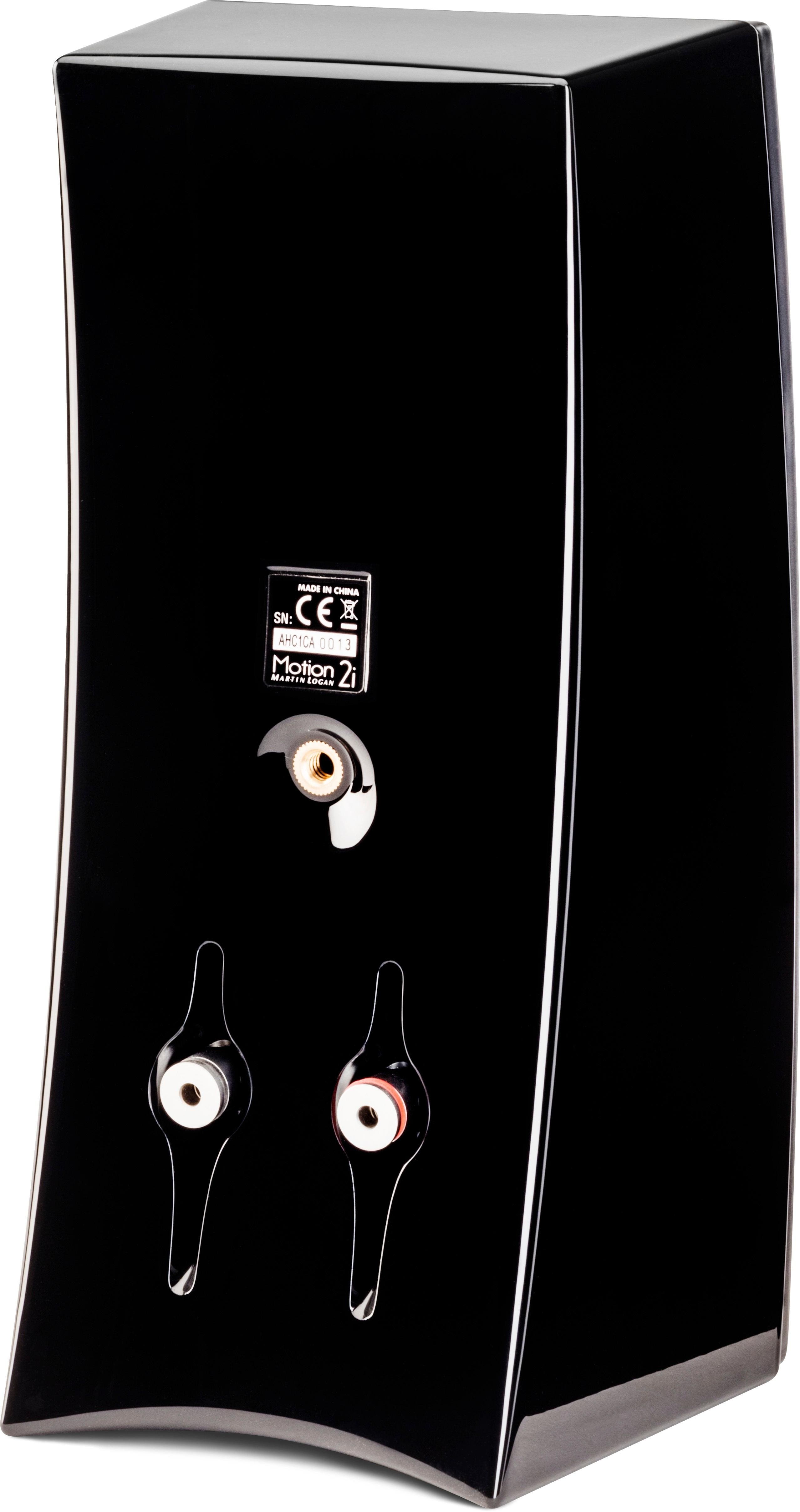 Alt View 16. MartinLogan - Motion 3-1/2" 50-Watt Passive 2-Way Bookshelf Speaker (Each) - Gloss black.