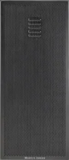 Front. MartinLogan - Motion 4" 75-Watt Passive 2-Way Bookshelf Speaker (Each) - Gloss black.
