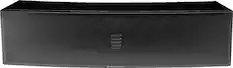 Front. MartinLogan - Motion 4" 90-Watt Passive 2-Way Center-Channel Speaker - Gloss Black.