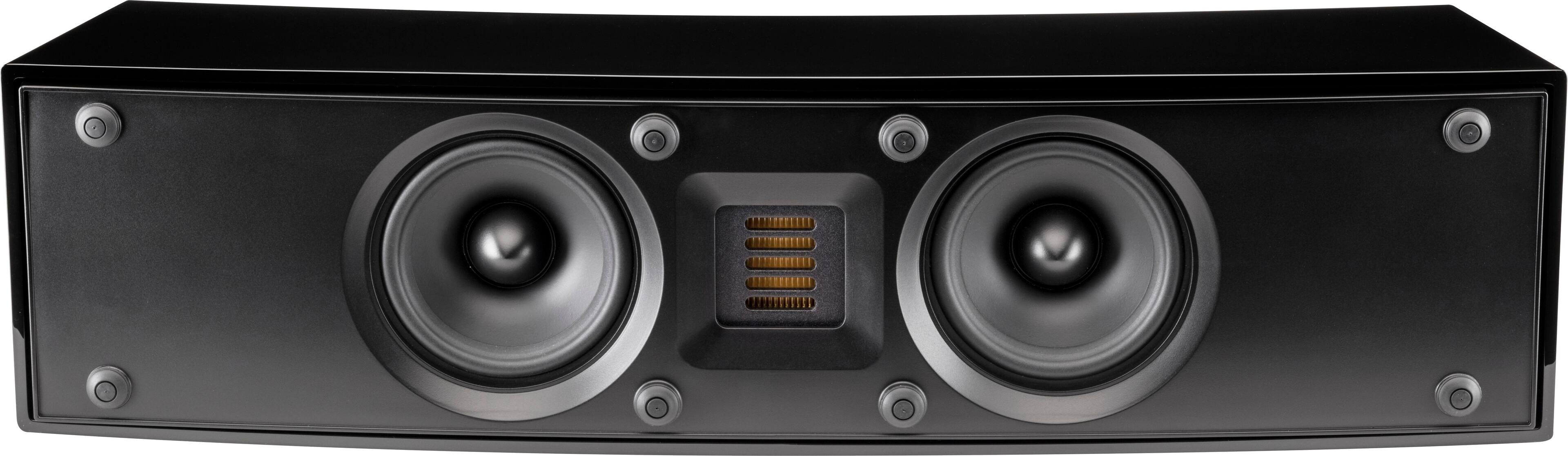 Alt View 11. MartinLogan - Motion 4" 90-Watt Passive 2-Way Center-Channel Speaker - Gloss Black.