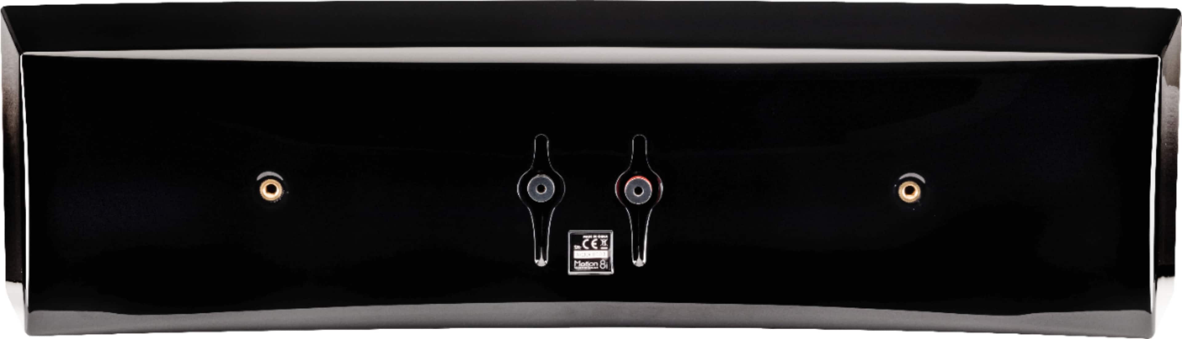 Alt View 13. MartinLogan - Motion 4" 90-Watt Passive 2-Way Center-Channel Speaker - Gloss Black.