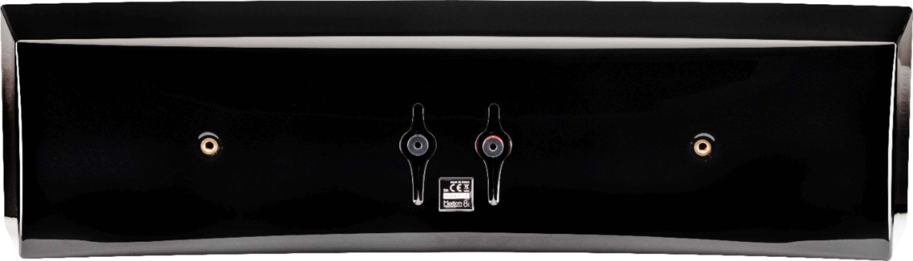 Alt View 13. MartinLogan - Motion 4" 90-Watt Passive 2-Way Center-Channel Speaker - Gloss Black.