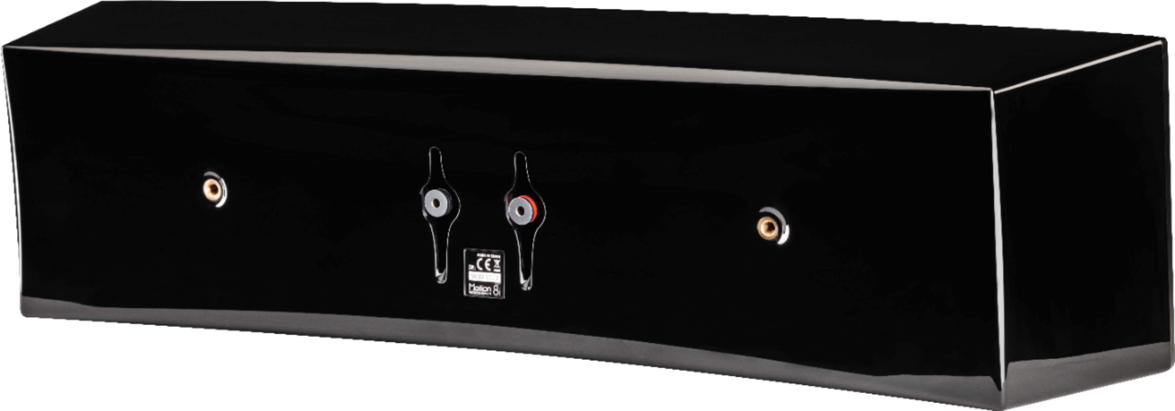 Alt View 14. MartinLogan - Motion 4" 90-Watt Passive 2-Way Center-Channel Speaker - Gloss Black.