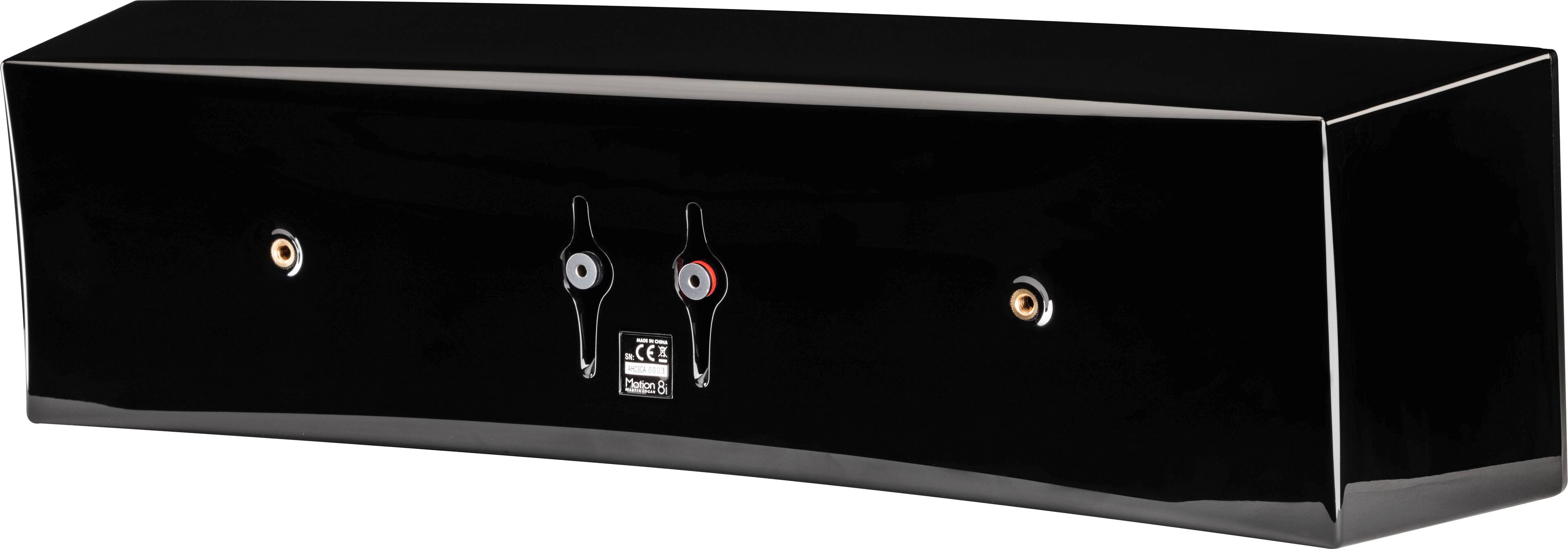 Alt View 14. MartinLogan - Motion 4" 90-Watt Passive 2-Way Center-Channel Speaker - Gloss Black.