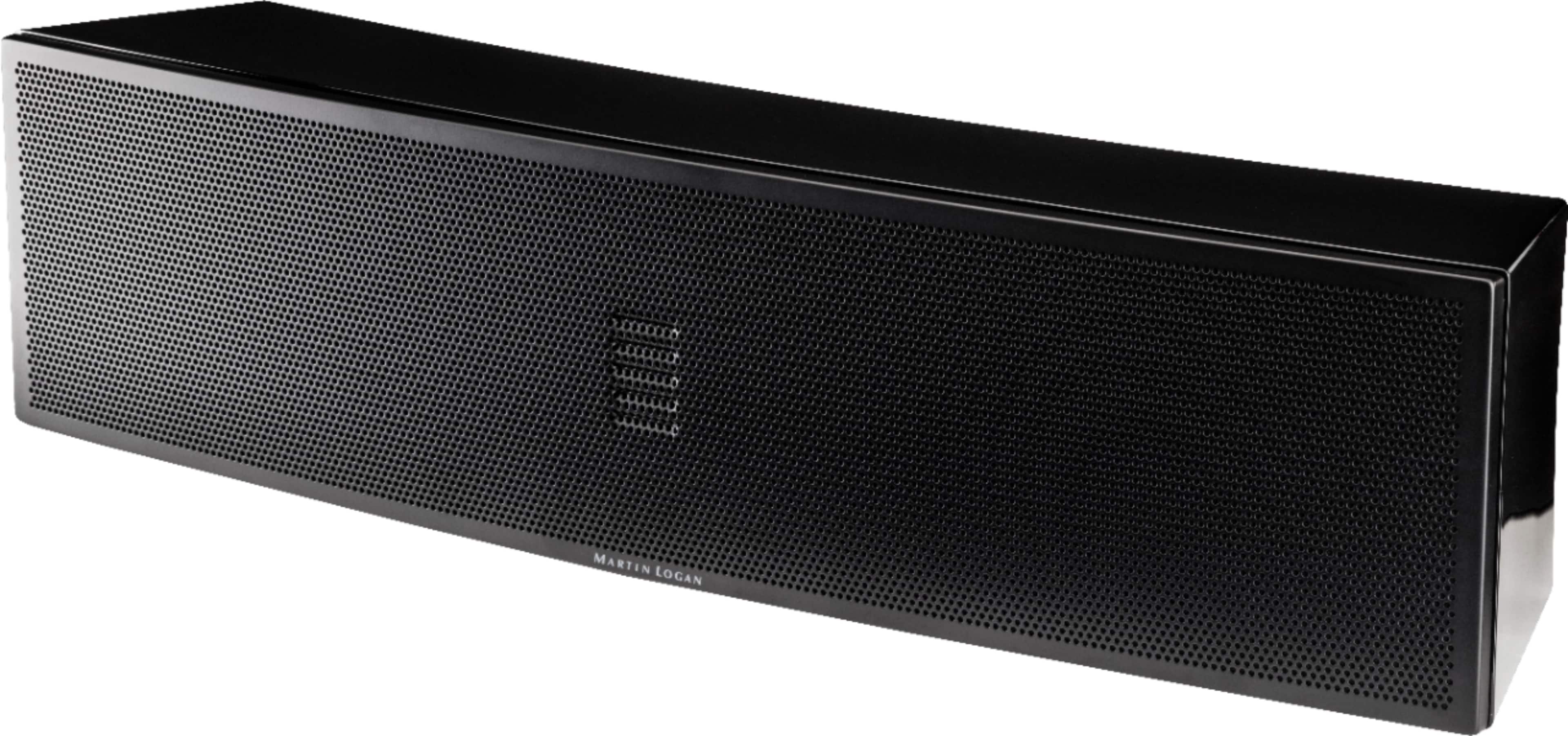 Left. MartinLogan - Motion 4" 90-Watt Passive 2-Way Center-Channel Speaker - Gloss Black.