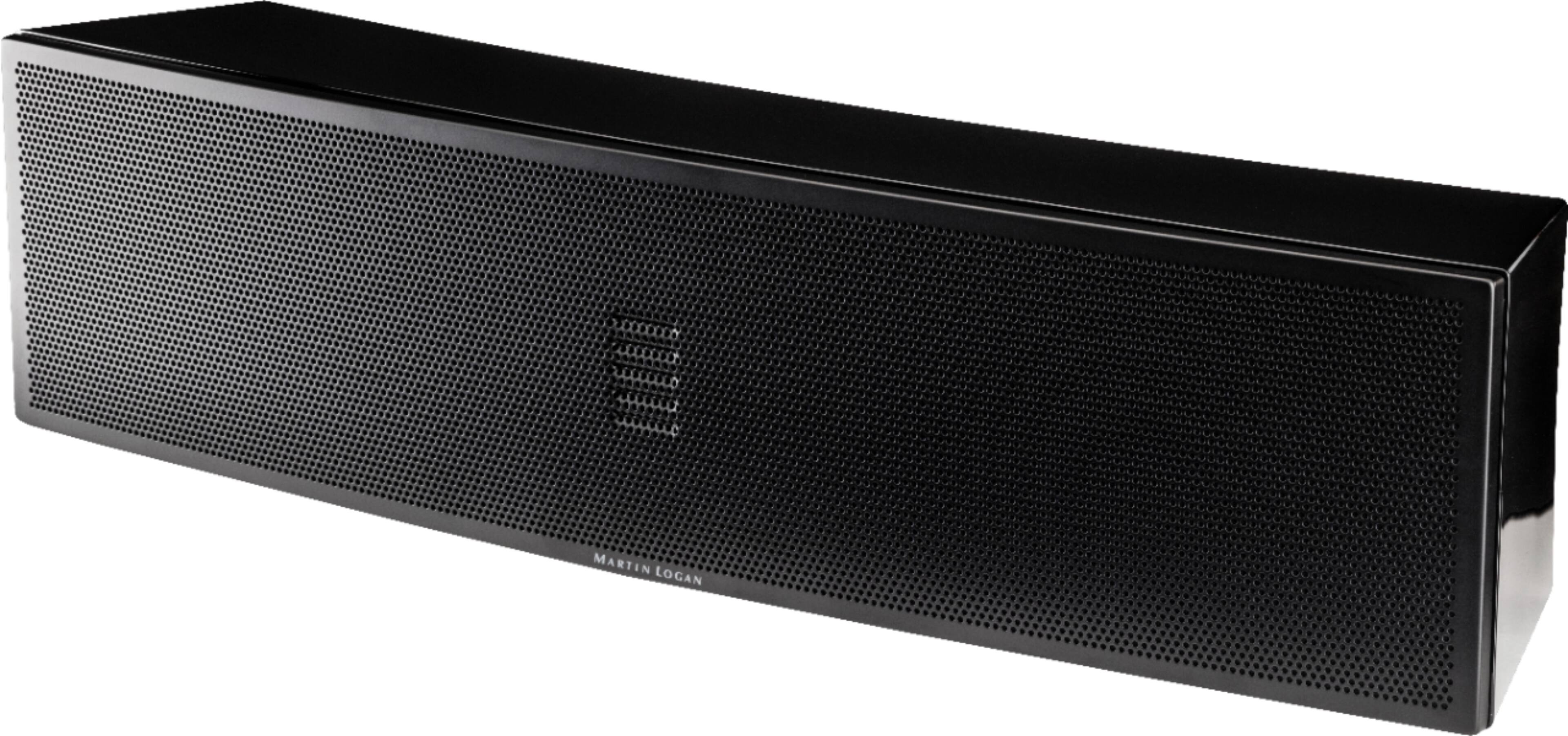 Left. MartinLogan - Motion 4" 90-Watt Passive 2-Way Center-Channel Speaker - Gloss Black.