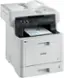 Angle. Brother - MFC-L8900CDW Wireless Color All-in-One Laser Printer - White.