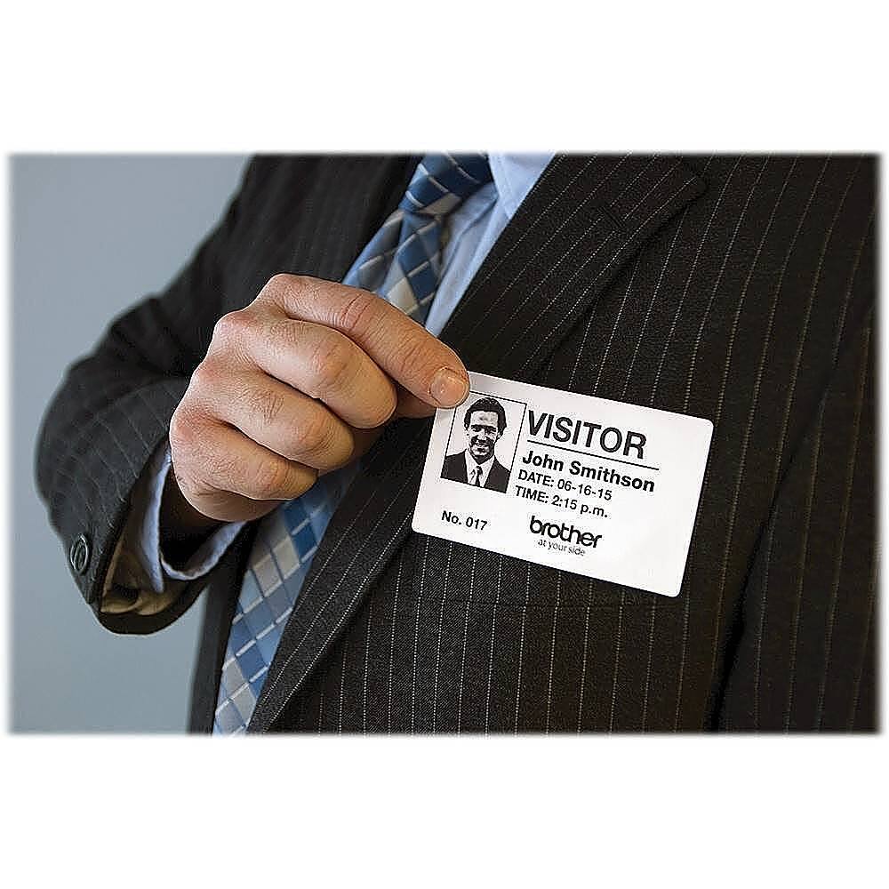 Alt View 13. Brother - Brother QL-810W Ultra-Fast Label Printer with Wireless Networking - White/Black.