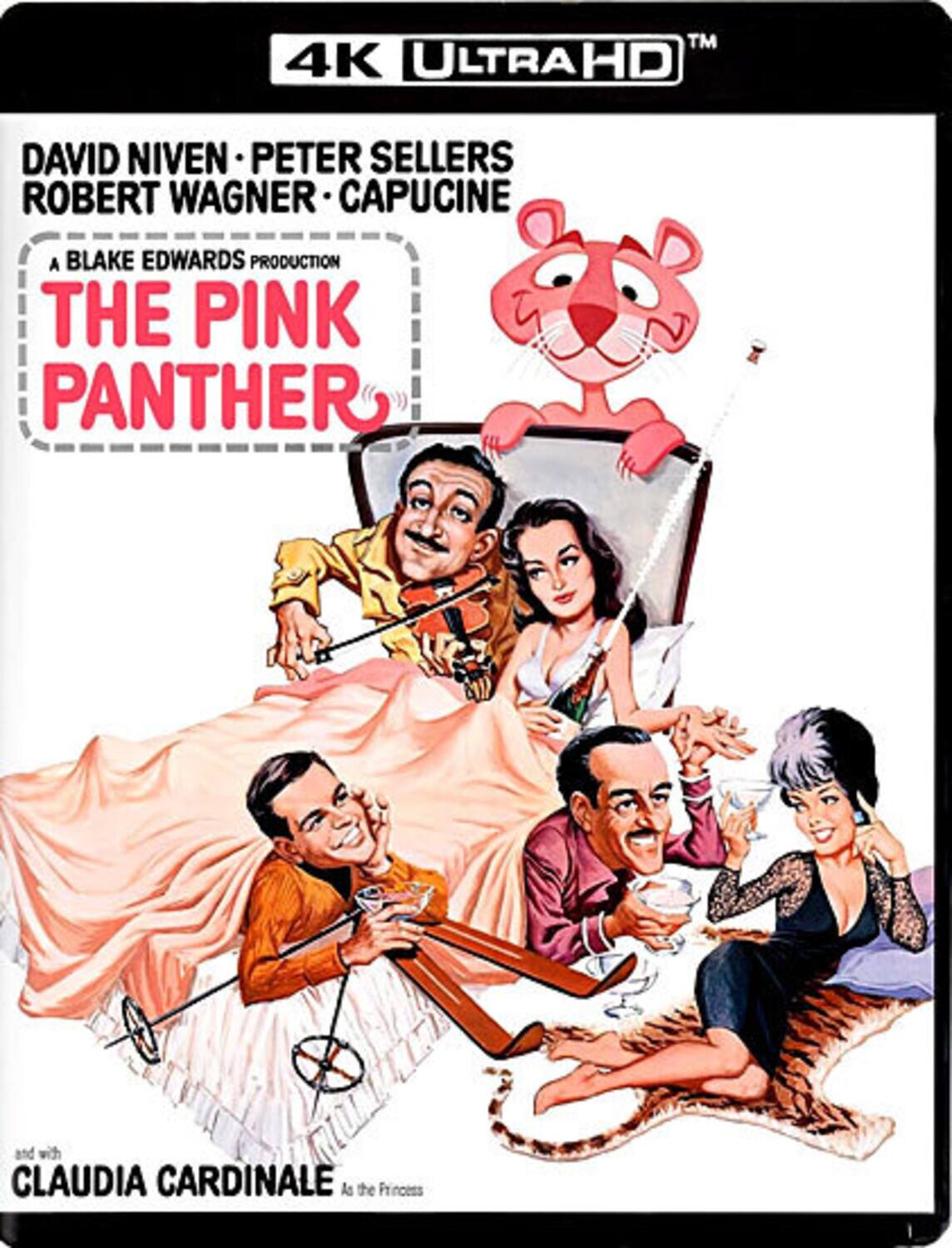 Front. The Pink Panther   - 4K Blu-Ray.
