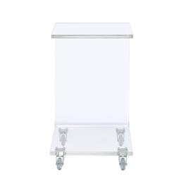 Picket House Furnishings - Peek Acrylic Snack Table - Clear