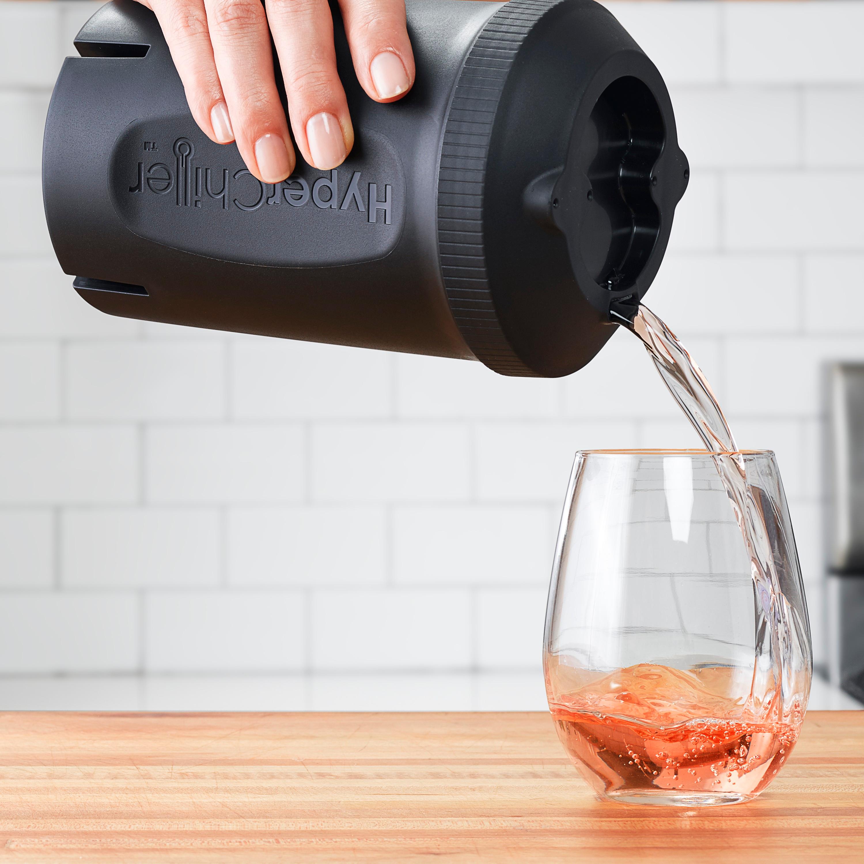 The HyperChiller Iced Coffee Maker On  Will Cool Your Hot Coffee In  One Minute
