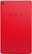 Back Zoom. Amazon - Fire 7 - 7" - Tablet - 8GB 7th Generation, 2017 Release - Punch Red.