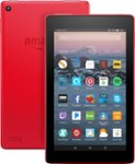 Front Zoom. Amazon - Fire 7 - 7" - Tablet - 8GB 7th Generation, 2017 Release - Punch Red.