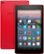Front Zoom. Amazon - Fire 7 - 7" - Tablet - 8GB 7th Generation, 2017 Release - Punch Red.