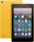 Front. Amazon - Fire - 7" - Tablet - 8GB 7th Generation, 2017 Release - Canary Yellow.