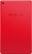 Back. Amazon - Fire 7 - 7" - Tablet - 16GB 7th Generation, 2017 Release - Punch Red.