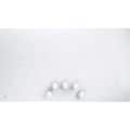 GE - 36" Built-In Electric Cooktop - White