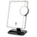 Angle Zoom. Sharper Image - Cordless LED Tri-View Mirror Beauty Station - Black.