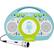 Front. Singing Machine - Tabeoke Portable Bluetooth Karaoke System - Blue/Green.