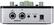 Angle. Samson - 4-Channel Headphone Amplifier - Black.