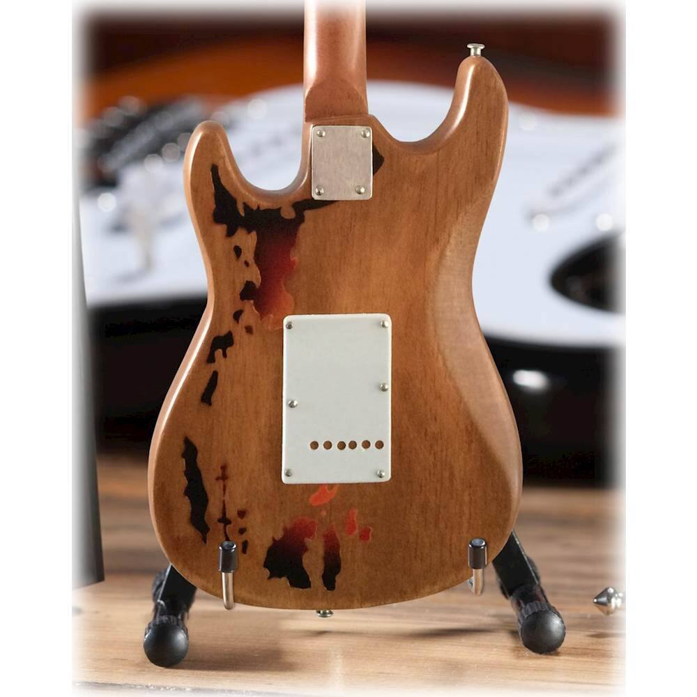 Alt View 11. Axe Heaven - Miniature Custom Shop Fender™ Strat™ Guitar Replica - Aged.