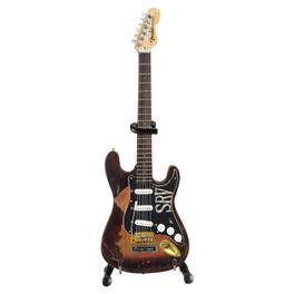 Axe Heaven - Distressed SRV Custom Miniature Fender™ Strat™ Guitar Replica
