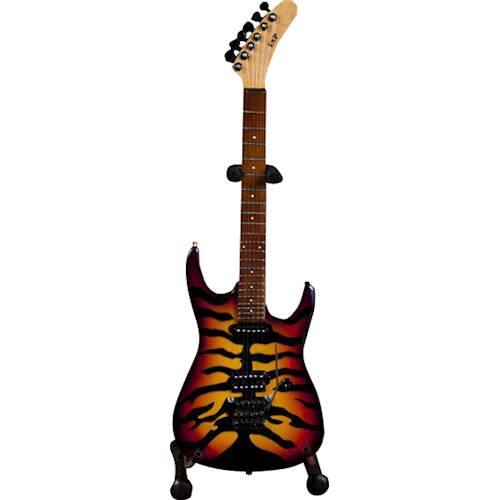 Axe Heaven - George Lynch Sunburst Tiger Miniature Guitar Replica Collectible