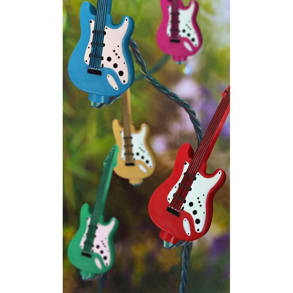Alt View 11. Axe Heaven - Musician Party Lights Electric Guitar Double-Cutaway Edition - Multicolor.