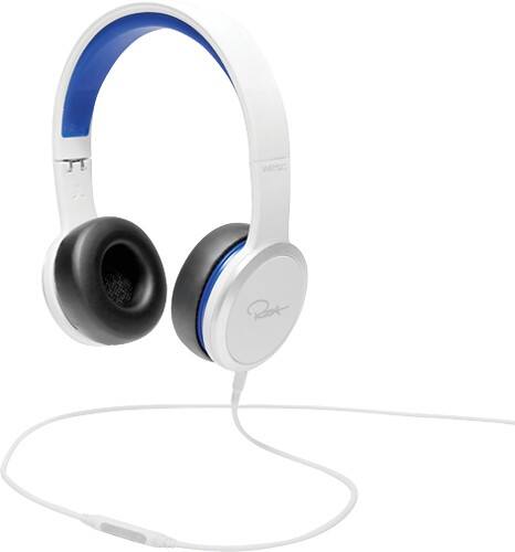 Angle Standard. WeSC - RZA Street Headphones - White/Blue.