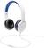 Angle Standard. WeSC - RZA Street Headphones - White/Blue.